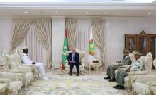 الرئيس غزواني يبحث تعزيز التعاون مع رئيس أركان الجيوش السنغالي